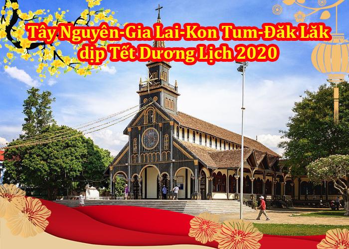 Du Lịch Tây Nguyên Gia Lai - Kon Tum - Đăk Lăk 4 Ngày Tết Dương Lịch 2020